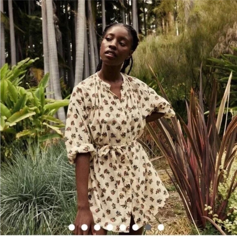 DOEN Jo Dress in Solstice Canyon Blossoms - XS - NWT - Picture 3 of 10